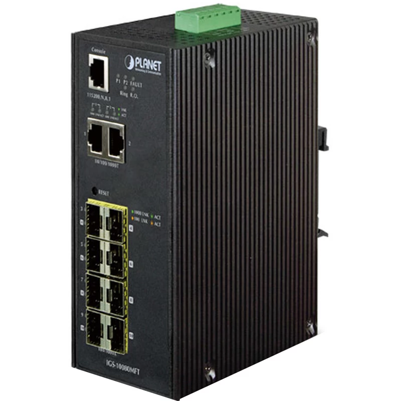 Коммутатор промышленный Planet IGS-10080MFT 